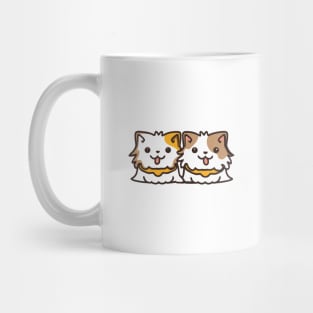 Cute cat couple valentine Mug